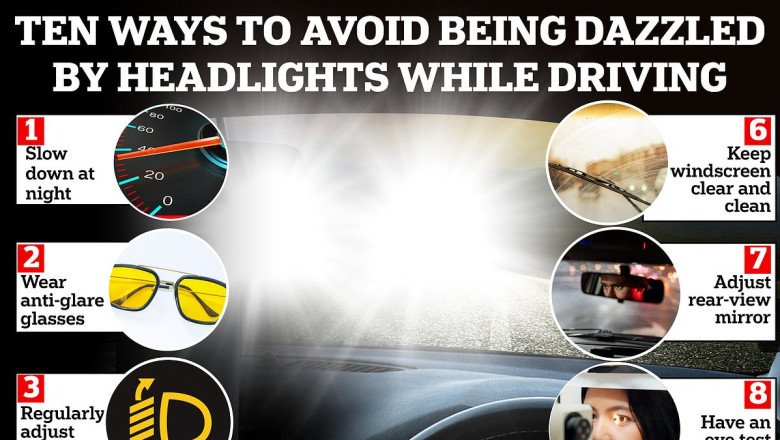 How to avoid being dazzled on the road: Our 10 tips to help you tackle being blinded by oncoming drivers