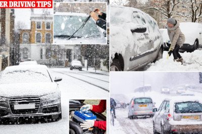 Our top 10 winter driving tips - including what to pack in the car and how to react if you skid on snow or ice