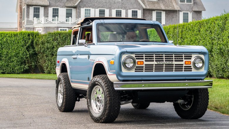 Ford Sues Restomod Company Building Vintage-Looking Broncos For Alleged Trademark Infringement
