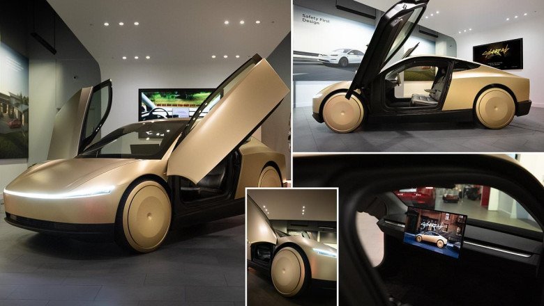 Tesla Cybercab arrives in the UK: We take a first look around the self-driving robotaxi due to hit the road in 2026
