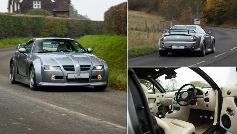 MG's unicorn supercar could be yours: Incredibly rare noughties XPower SV-R goes up for sale
