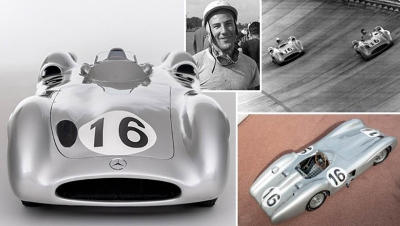 Classic Mercedes set to sell for £42M: 1954 racer driven by legends Fangio and Moss could become the second most expensive car ever sold at auction