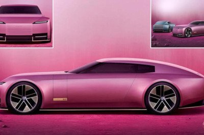Jaguar's new electric vision leaked hours before official unveiling: Concept car breaks cover - and it's very pink