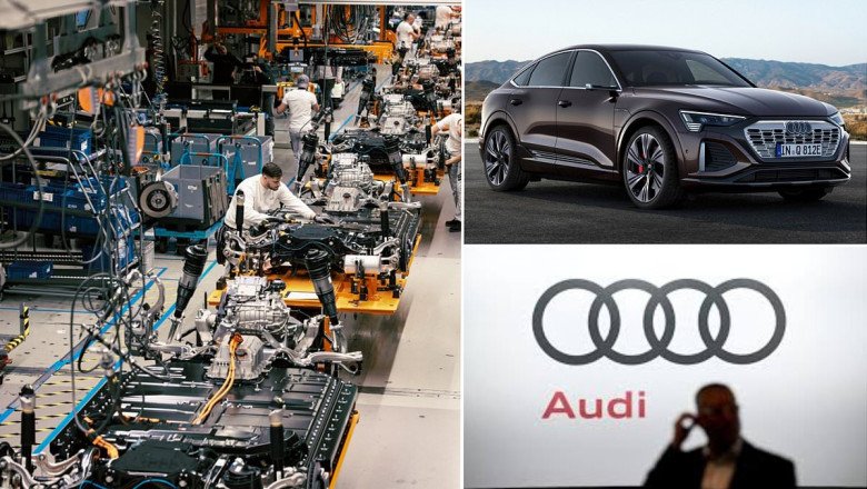 Audi takes 'painful' decision to close Brussels EV factory as electric car demand slows
