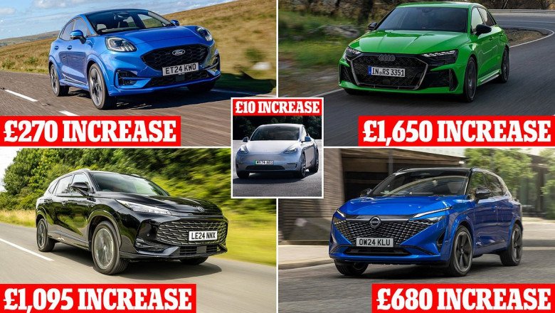 How much will the 10 most popular new cars cost to tax next year thanks to Labour changes?