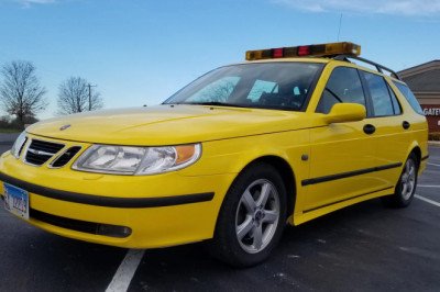 Buy This 2004 Saab 9-5 Wagon Runway Friction Test Rig And Watch Car And Aviation Nerds Flock To You