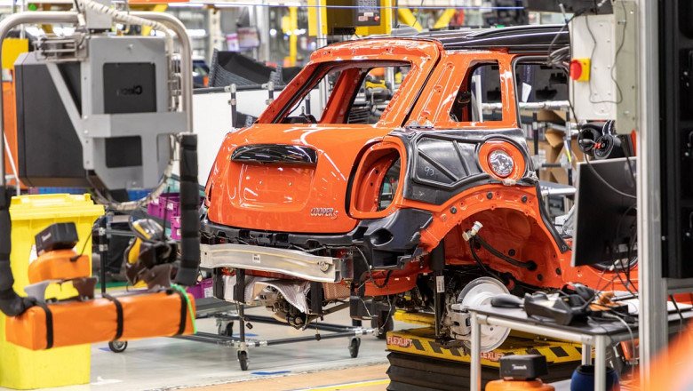 British car production plunges to its lowest level in more than four decades - as automakers struggle to deal with falling demand