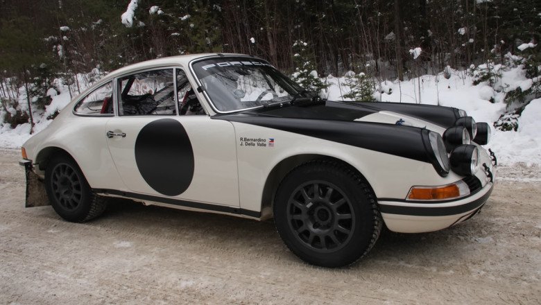 Tuthill's Carbon Fiber Porsche Rally Car Was Built For Africa But Loves The Snow In New Hampshire