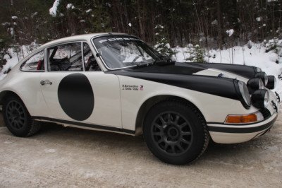 Tuthill's Carbon Fiber Porsche Rally Car Was Built For Africa But Loves The Snow In New Hampshire