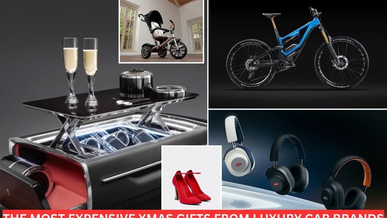 The 10 craziest Christmas gifts from luxury car brands - including a £330k electric BOAT!
