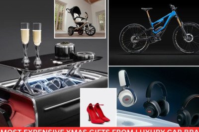 The 10 craziest Christmas gifts from luxury car brands - including a £330k electric BOAT!