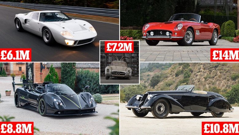 Ten most expensive classic cars sold at auction in 2024: Priciest changed hands for £14m