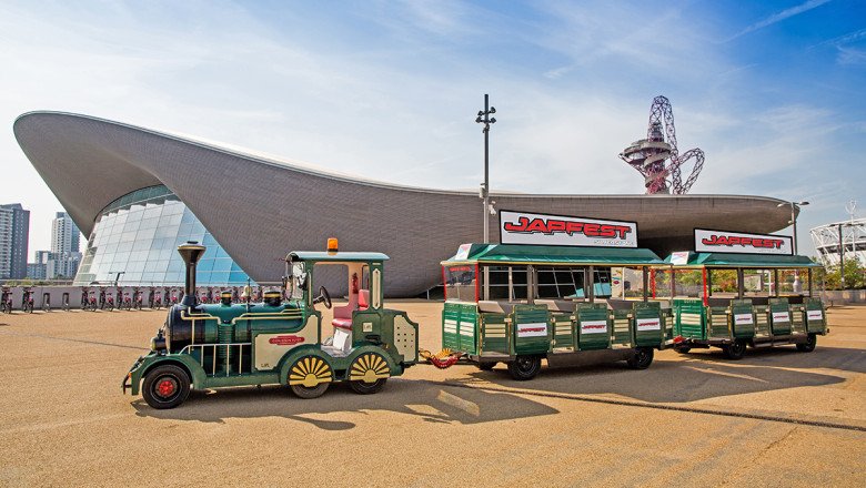 The Japfest ‘Bullet’ Land Train Set For Arrival At Silverstone