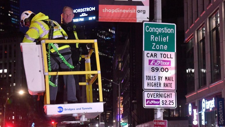 New Jersey Upset Over Missing Slice Of NYC's $15 Billion Congestion Pricing Pie After Failing To Stop Tolls