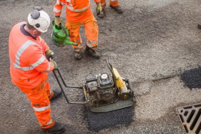 Repairing the potholes blighting Britain's roads would cost £17BILLION, figures show