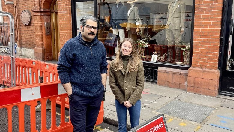 The prestigious celebrity neighbourhood blighted by 'worst roadworks in history': Enclave favoured by rich and famous has faced months-long nightmare