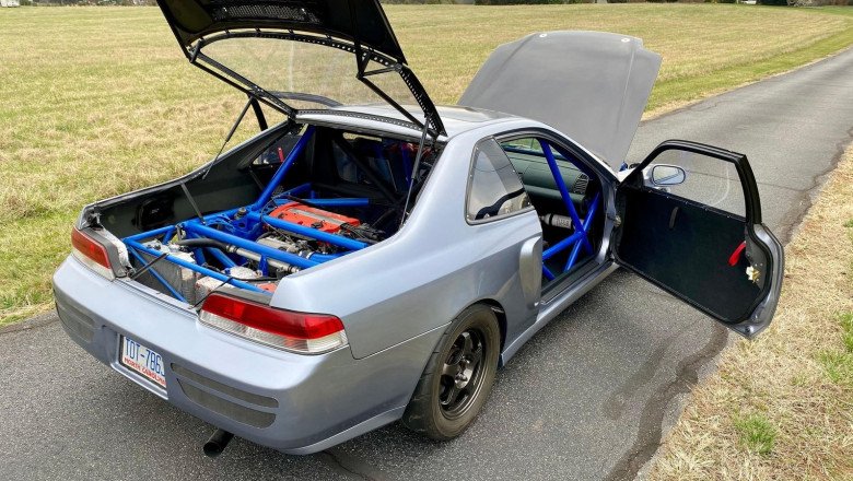 Converting A Honda Prelude To Four-Wheel Drive Is Easy: Just Add Another Engine