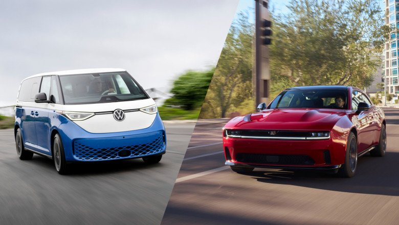 Sales Of The Volkswagen ID Buzz And Dodge Charger EV Are Neck And Neck