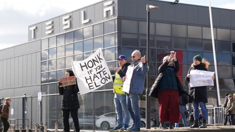Tesla sales tumble as electric car manufacturer feels impact of Elon Musk backlash