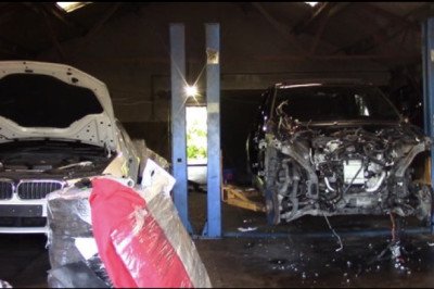 Five men jailed after police uncover illegal luxury car ‘chop shop’ worth more than £700,000