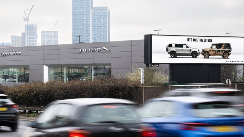 Ineos pokes fun at haters with cheeky advertising campaign outside JLR showroom