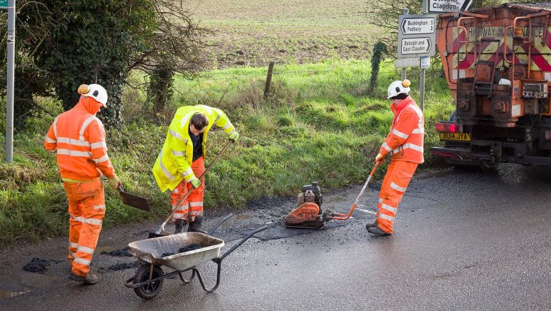Pothole crisis: Only 3% of England's crumbling local roads underwent maintenance last year