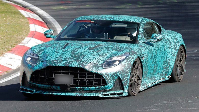 New Aston DB12 AMR spied Nordschleife testing