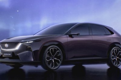 New Mazda EZ-60 revealed as sleek Tesla Model Y rival