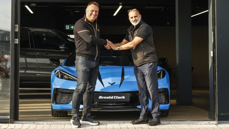 Arnold Clark begins Corvette handovers as franchise partnership gets underway