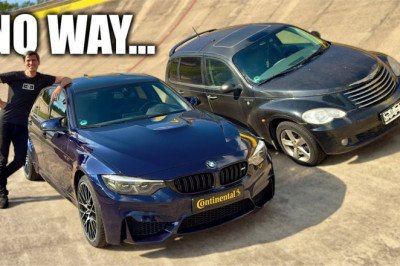 Diesel PT Cruiser Vs. BMW M3 Track Battle Shows Just How Important The Right Tires Really Are