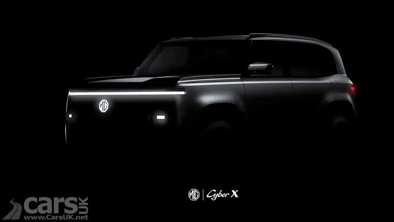 MG Cyber X TEASED as a boxy SUV – Competition for the new Smart 5?