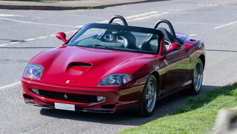 UK-supplied Ferrari 550 Barchetta for sale