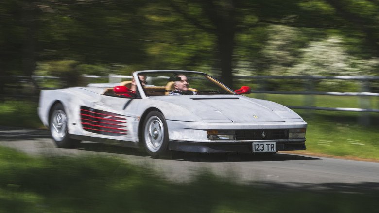 Driving the rattiest Ferrari on the road