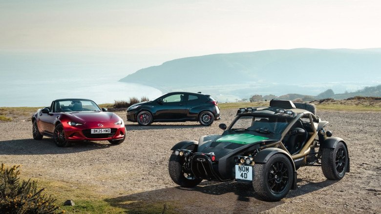 Mazda MX-5 vs. Toyota GR Yaris vs. Ariel Nomad