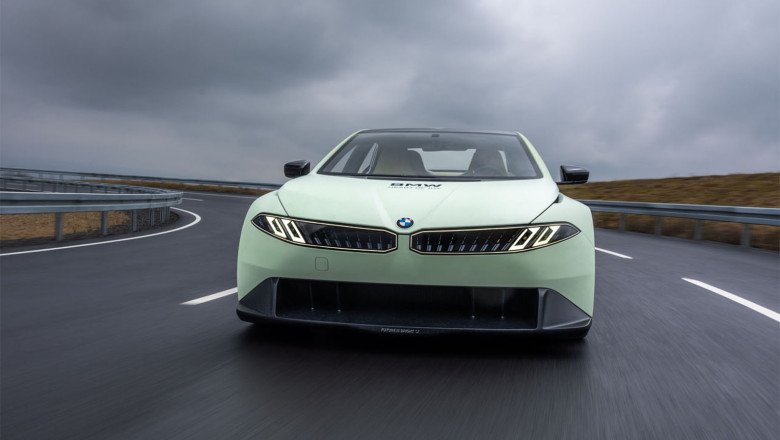 BMW Vision Driving Experience is a radical quad-motor test mule