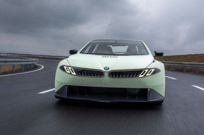 BMW Vision Driving Experience is a radical quad-motor test mule