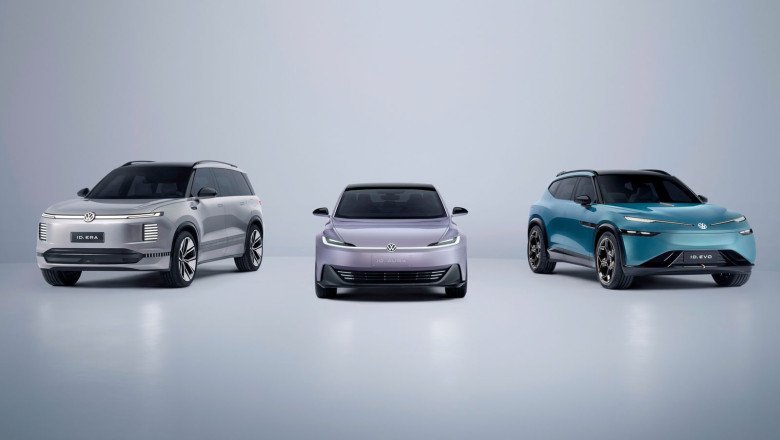 VW concept trio previews 30-model assault on Chinese market