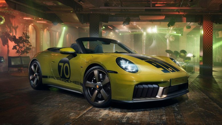 Porsche 911 Spirit 70 is a 'psychedelic' special