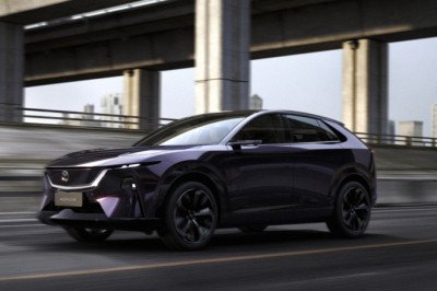 Rear-Wheel-Drive Mazda EZ-60 Crossover Offers Edgy Styling With Either Full EV Or Range-Extender Powertrains