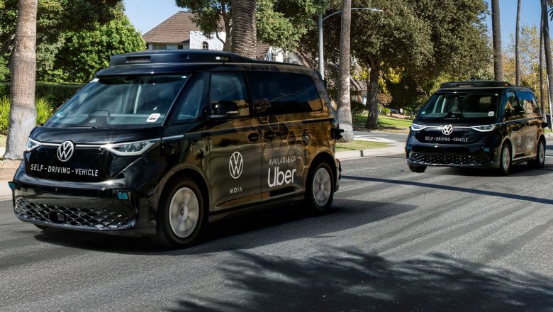 Volkswagen's Electric Bus Brings A Cute Face To New Uber Autonomous Rideshare Waymo Competitor