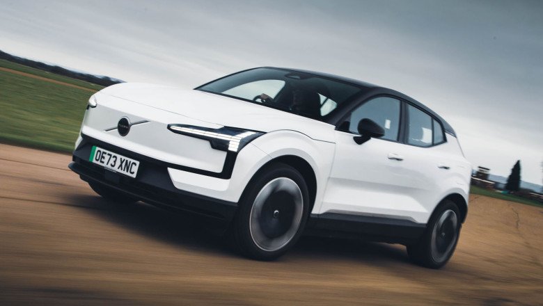 Volvo begins building EX30 electric car in Belgium