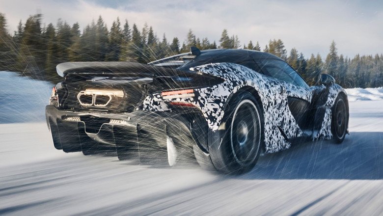 Watch the McLaren W1 take to the Arctic