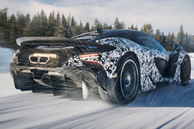 Watch the McLaren W1 take to the Arctic