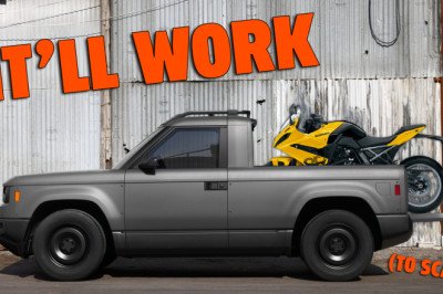 The Slate Pickup Can Fit Pretty Much Every Motorcycle In Its Bed