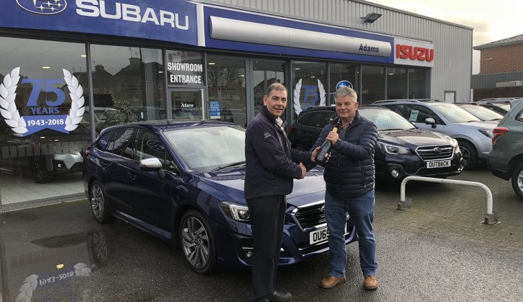 Subaru dealer hails most loyal customer after handing over 26th new car