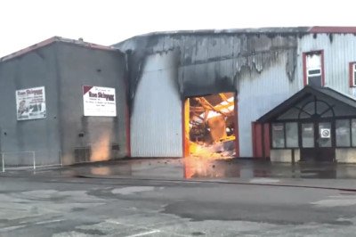 Family-run used car dealer seeks permission to stay open after ‘devastating’ fire gutted site
