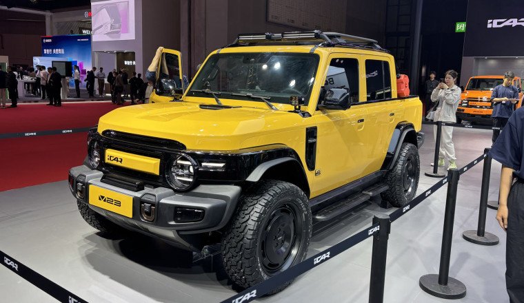 Off-road brand iCar to launch in the UK next year with chunky V23