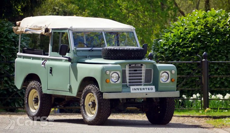 Land Rover Series EV Conversions from Inverted START at £150k – New Land Rover Defender EV Kit too.