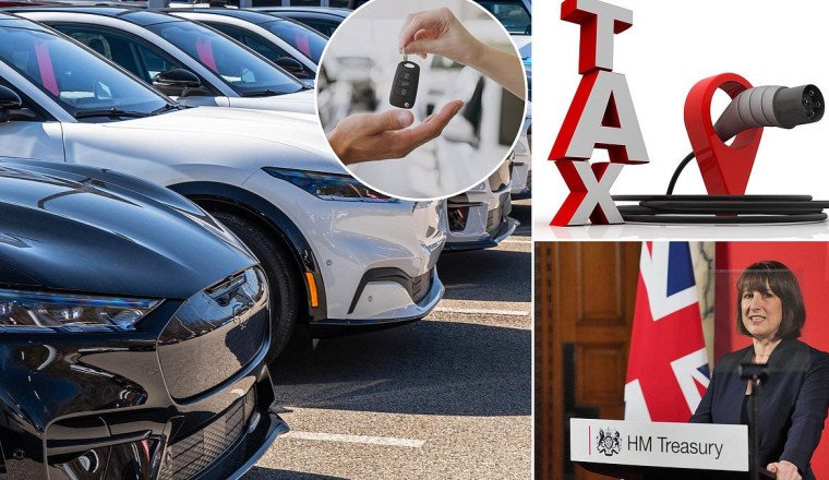 New car sales fell by a tenth in April as DOUBLED car tax rates hit buyers