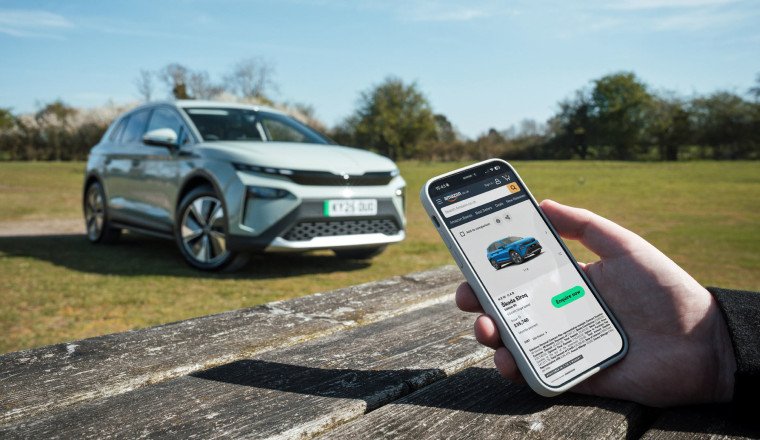 Skoda has launched a digital car showroom on Amazon